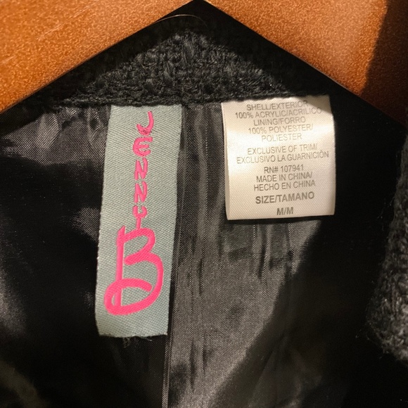 Black Military Styler Blazer - Picture 3 of 3